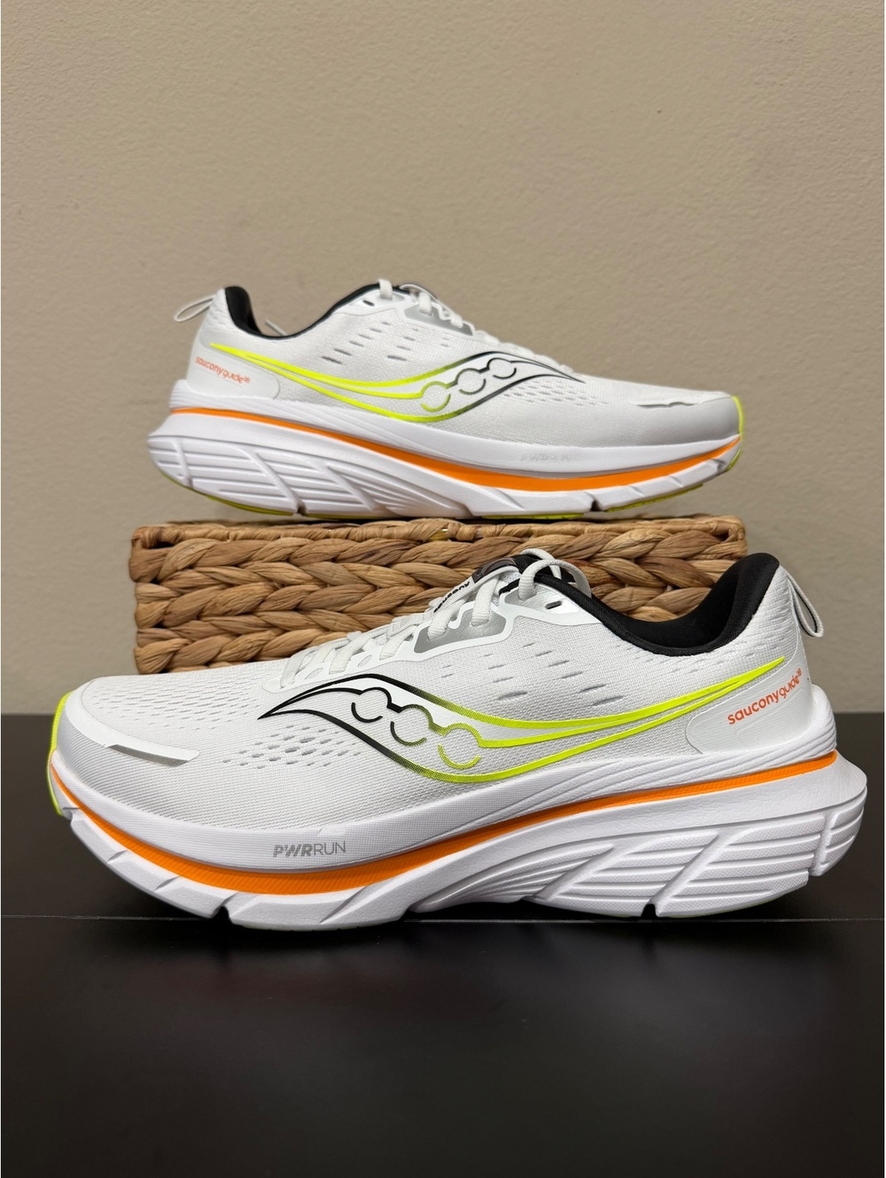 Size 11 - Saucony Guide 18 “White Peel”